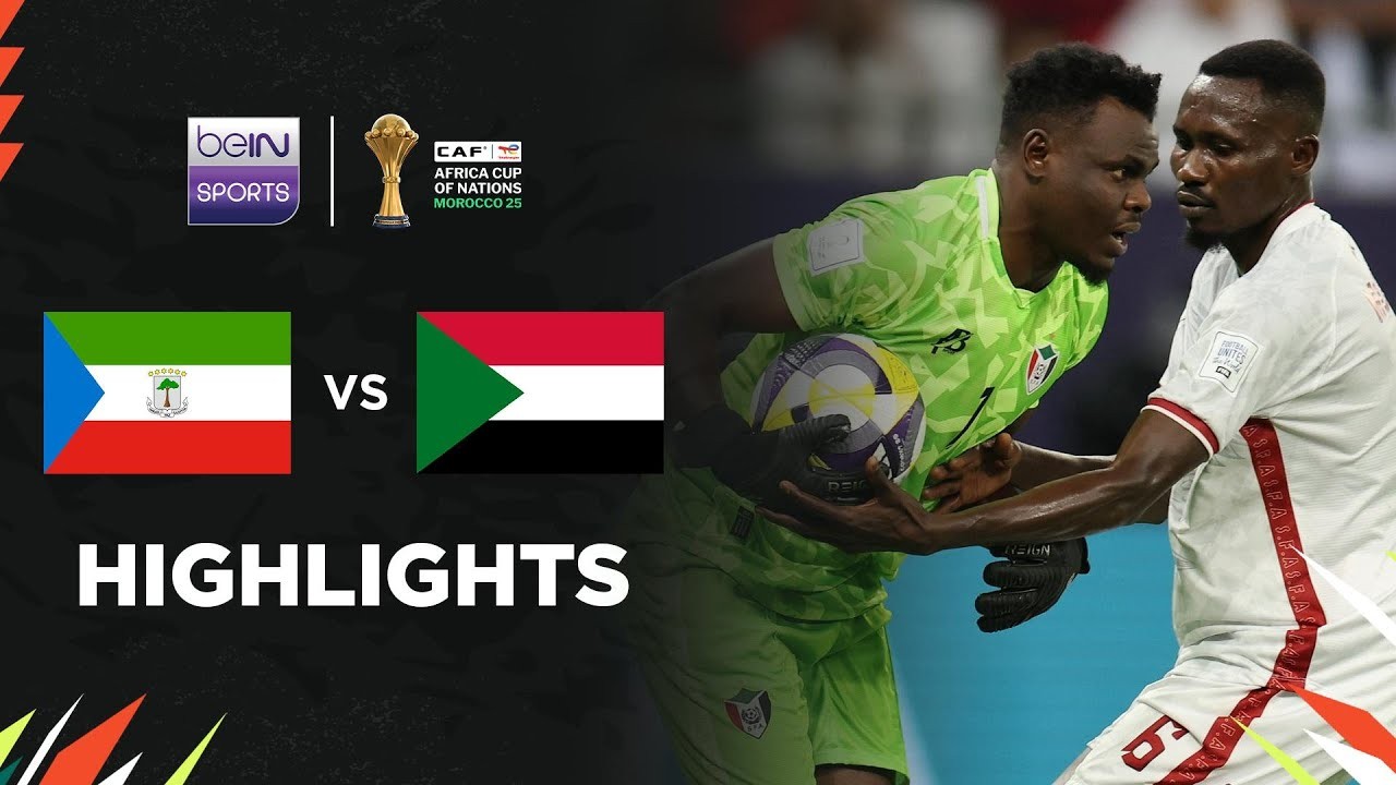 #ไฮไลท์ฟุตบอล [ อิเควทอเรียลกินี 0 - 1 ซูดาน ] แอฟริกา คัพ ออฟ เนชั่นส์ 2025/29.12.68