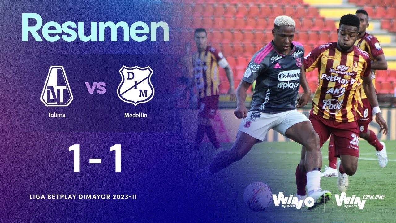 #ไฮไลท์ฟุตบอล [ ดิปอร์เทส โตลิม่า 1 - 1 อินดิเพนเดนเต้ เมเดลลิน ] โคลอมเบีย พรีเมร่าเอ 2023/15.9.66